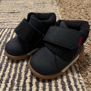 Boys Wonder Nation Size 3 Shoes - Navy and Tan